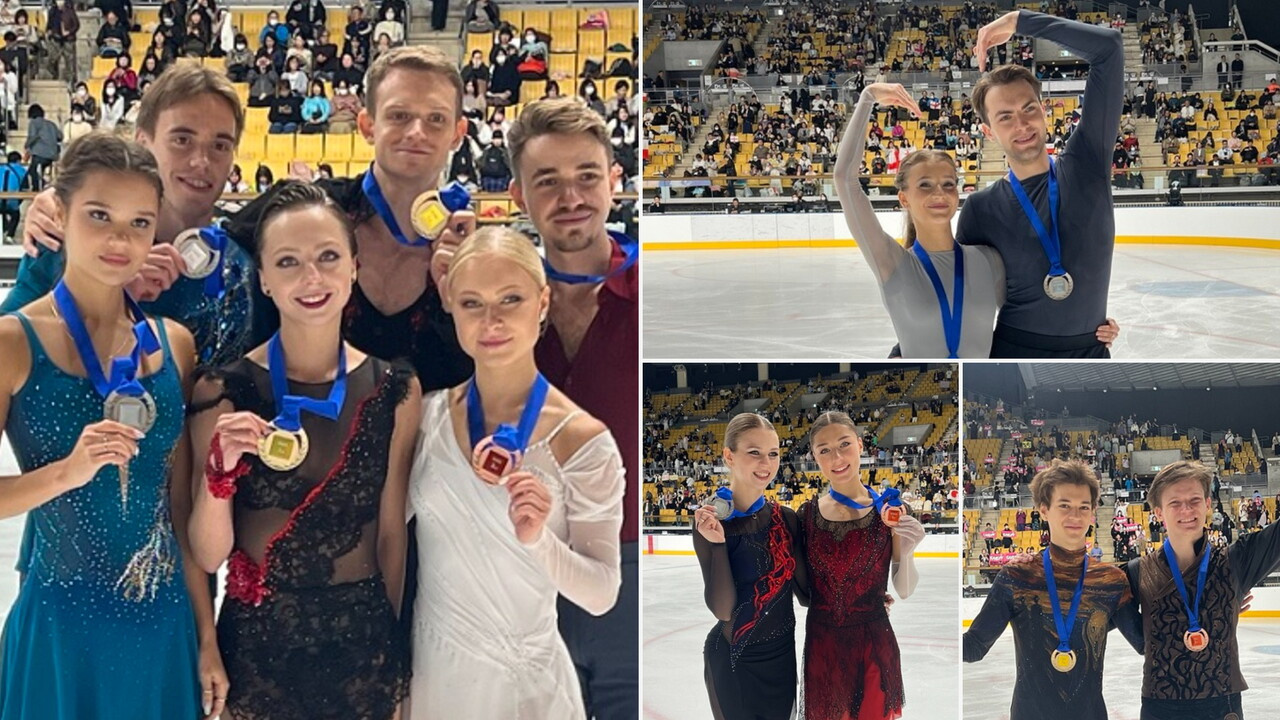 Kinoshita Group Cup – 2026: итоги – россияне взяли 8 медалей из 12, весь пьедестал в парах